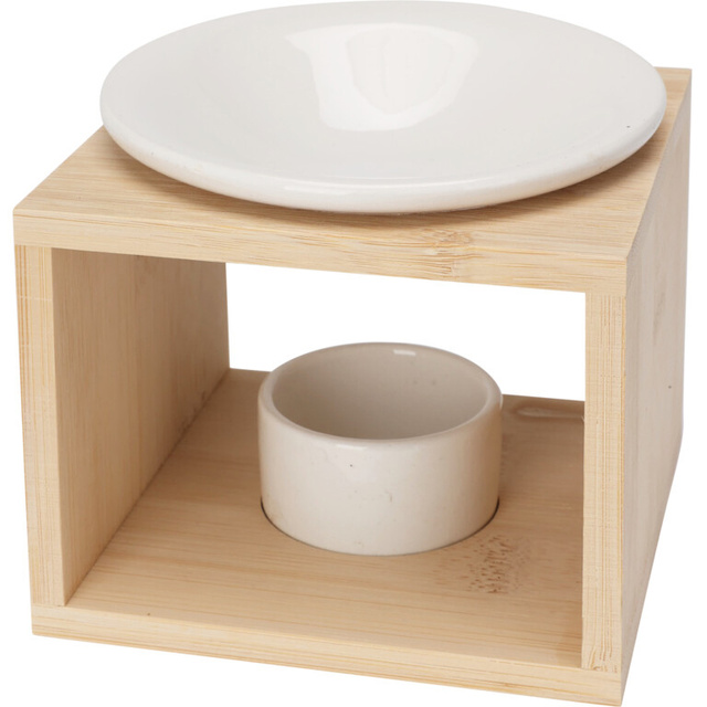 Scented minimalist fireplace, 11 x 11 x 8,5 cm