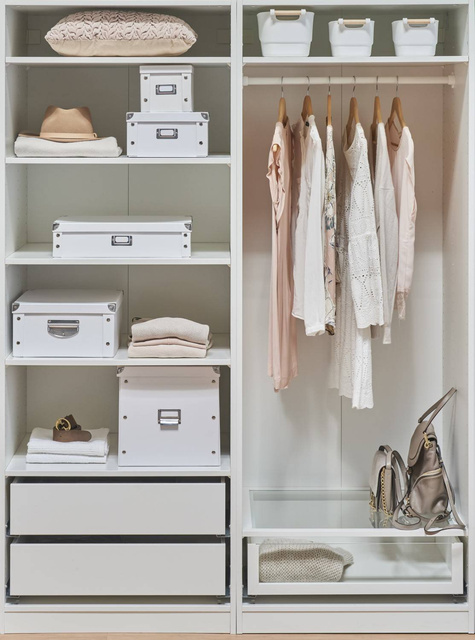 Cutie pentru cravate și curele - organizator, ZELLER, alb