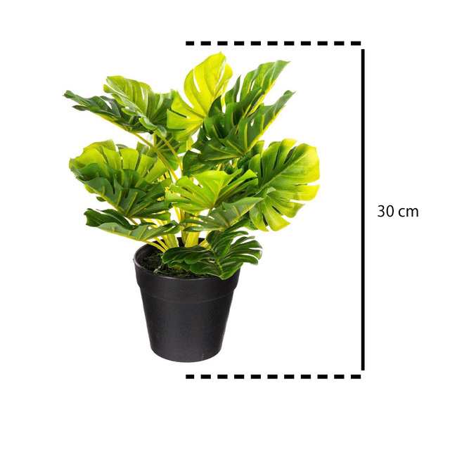 Planta artificiala in ghiveci JUNGLE, 30 cm