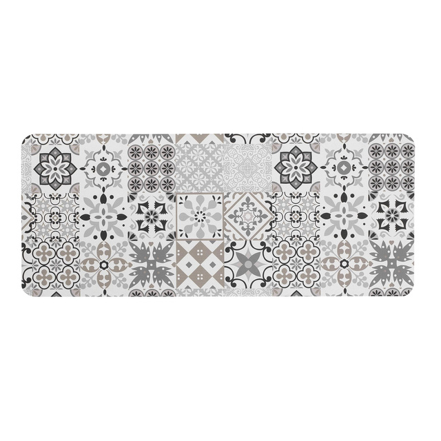 Covor de baie lung cu model, 50 x 120 cm