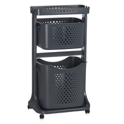 Cutie textilă dreptunghiulară 23 cm ALBĂ