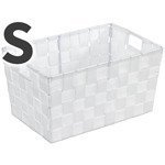 Coș ADRIA WHITE - recipient de depozitare, dimensiune S, WENKO, alb