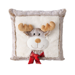 Perna cu motiv de pluș LIO, 35 x 35 cm