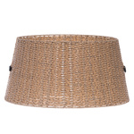 Husă pentru suportul de brad, 50 x 25 cm, imitație de ratan