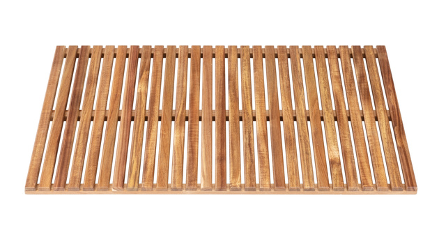 Panou pentru baie din lemn, salcâm, 55 x 85 cm, VENKO