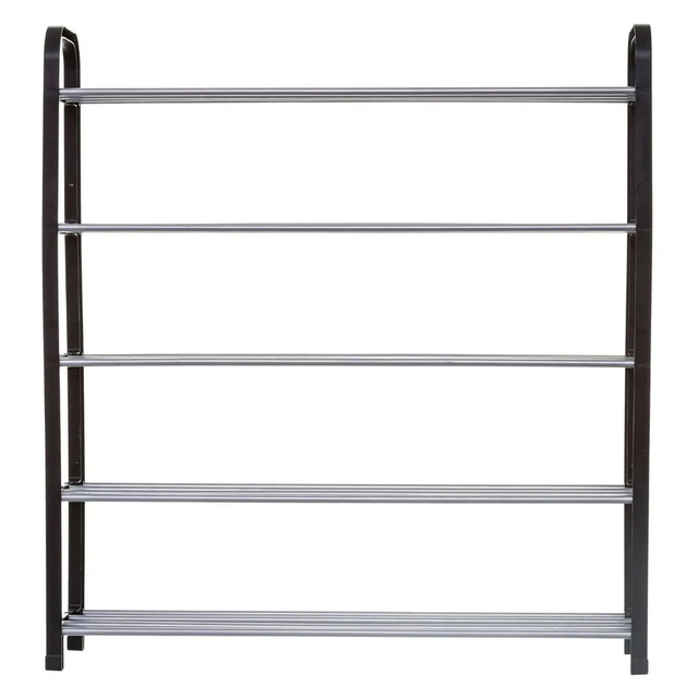 Pantofar 5 niveluri, 71x19,3x75,8 cm, Negru