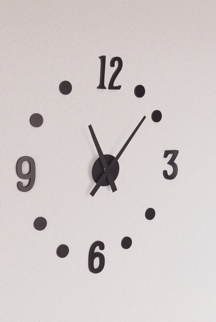 Ceas de perete FĂ-O SINGUR, cu ace, Ø 40 cm