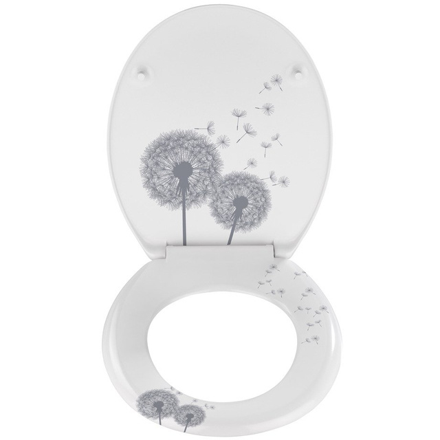 Capac de toaletă ASTERA - mecanism Easy Close, Duroplast, WENKO