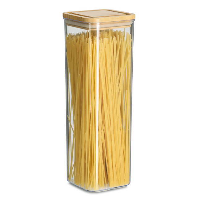 Recipient transparent din plastic, 1900 ml