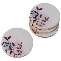 Coaster pahare Brinja, lemn de mango, Ø 10 cm