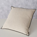 Perna decorativa JANEA cu piping, 45 x 45 cm