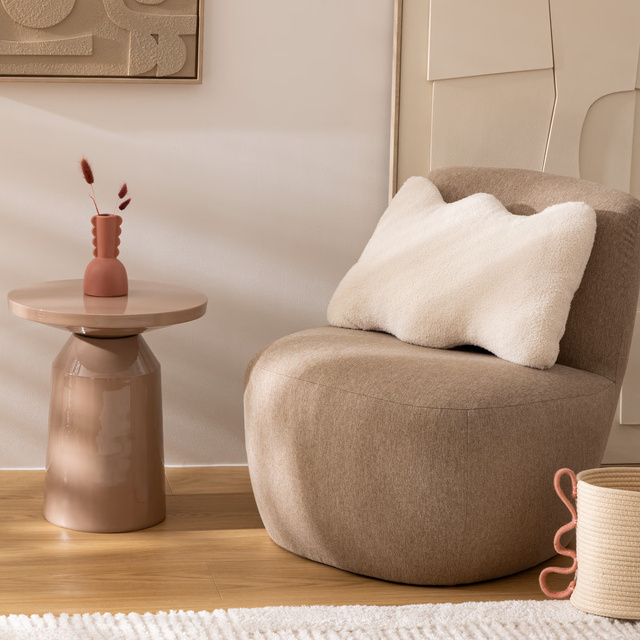 Pernă din blană Bli formă 35 x 48 cm