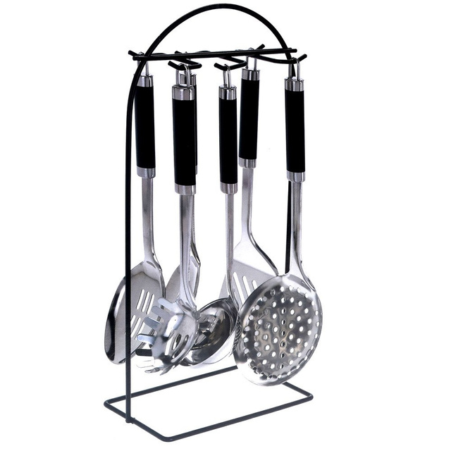 Accesorii de bucatarie, inox, 7 bucati