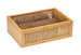 Suport cosmetice ALLEGRE BAMBOO, 22 x 7 x 15 cm, WENKO