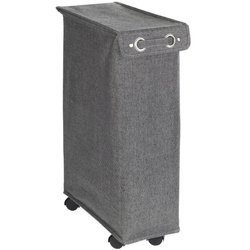 Coș de rufe cu roti si capac, 43 L, WENKO