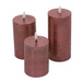 Lumânări decorative LED Ø 7,5 cm, 3 buc.