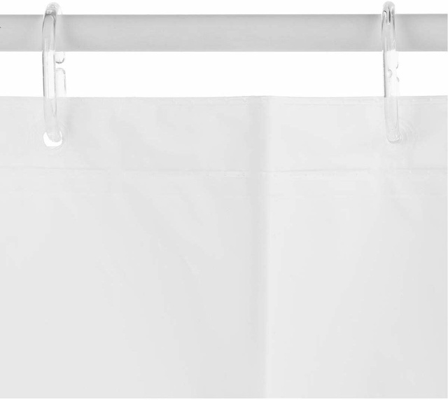 Perdeau de dus EVA, 180 x 200 cm, alb