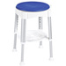 Taburet pentru dus, sezut pivovant, inaltime 41.5-59 cm