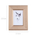 Ramă aurie pentru fotografie, 17,5 x 22,5 cm