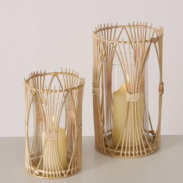 Set 2 suporturi pentru lumanare boho Eireen