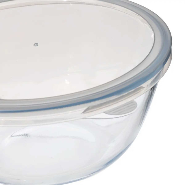Bol din sticlă cu capac