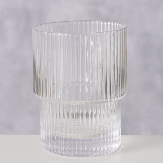 Pahar RIFFO nervurat, 180 ml