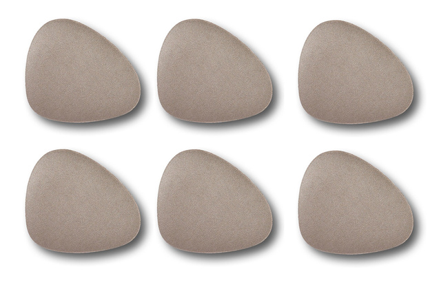 Coaster pentru ochelari, 6 piese, piele sintetica, ZELLER