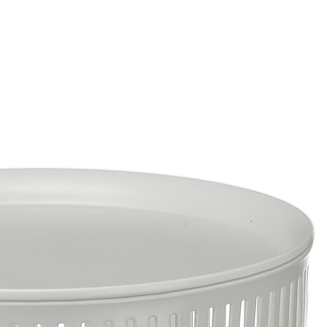 Masuta de cafea rotunda cu spatiu de depozitare, Ø 40 cm