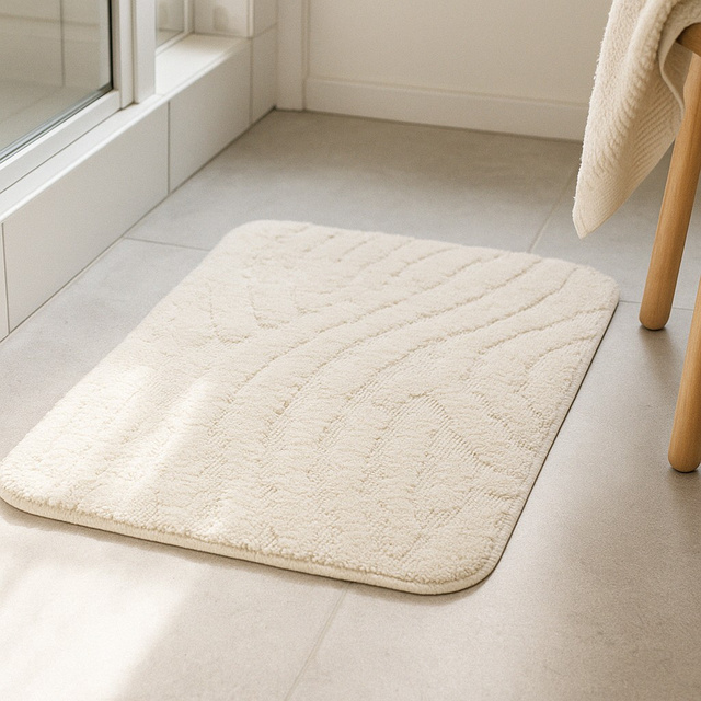 Covor de baie JEV, microfibră, 45 x 70 cm, model 3