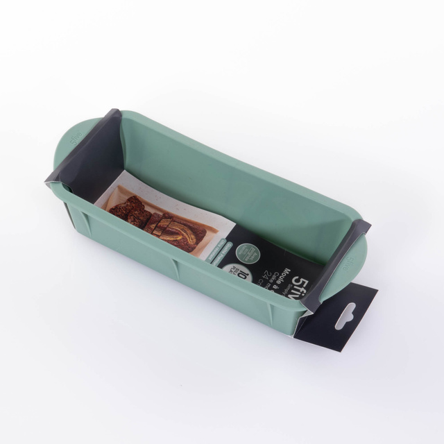 Tava din silicon, Rosu 24x10x6 cm, Secret de Gourmet