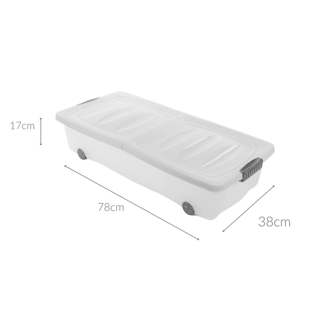 Recipient de depozitare cu roți - 32 l