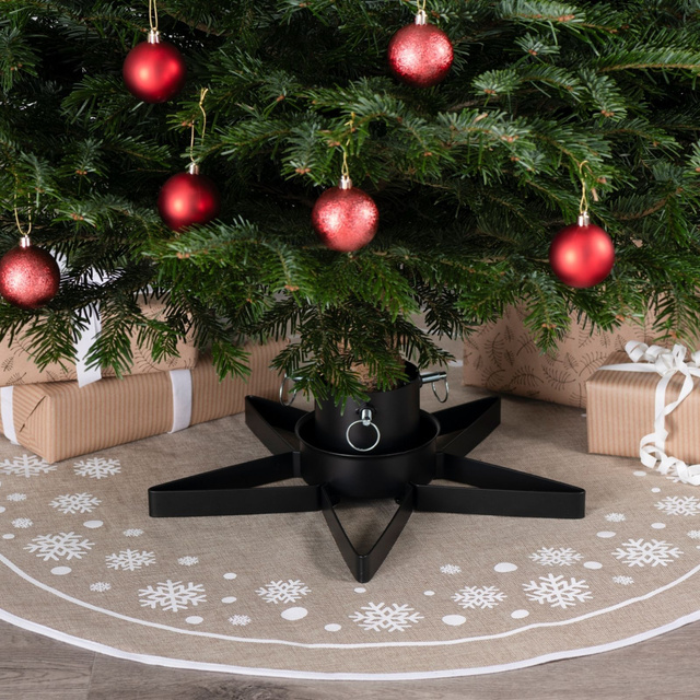 Suport metalic pentru bradul de Crăciun STAR