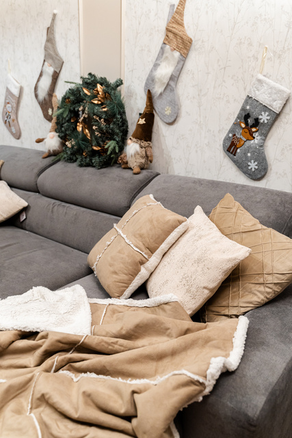 Figurina spiridus de Crăciun, înălțime 45 cm