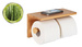 Suport pentru role de toaleta BAMBOO, bambus, Wenko