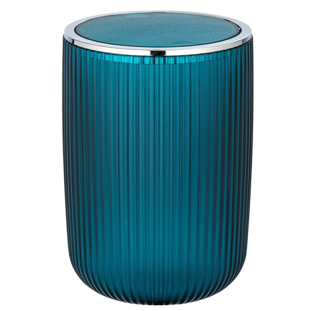 Cos pentru baie AGROPOLI cu capac rabatabil, L, verde marin, Wenko