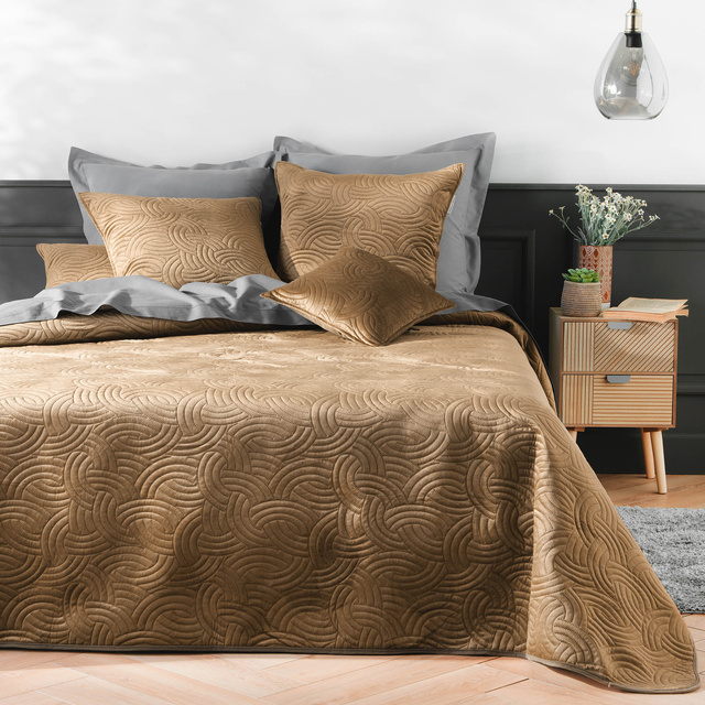 Cuvertura de pat SOLANGE, model in relief, 220 x 240 cm