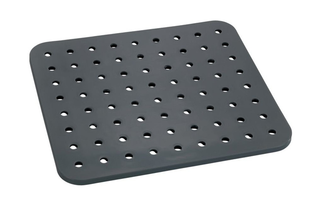 Covor de protecție pentru chiuvetă, gri, 31 x 27,5 cm, Wenko