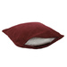 Pernă decorativă din catifea cu margine, 40 x 40 cm