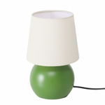 Lampa de noptiera cu baza metalica SABIA, 22 cm