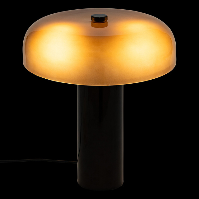 Lampă cilindrică Jody ambră sticlă înălțime 37 cm