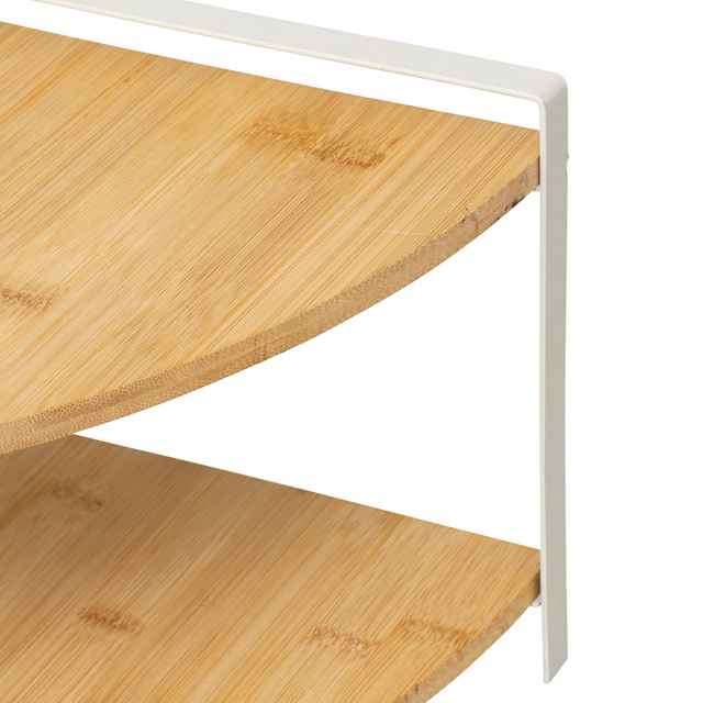 Raft de colț pentru blat de bucătărie ORDERA, 29,7 x 29,7 x 20,5 cm