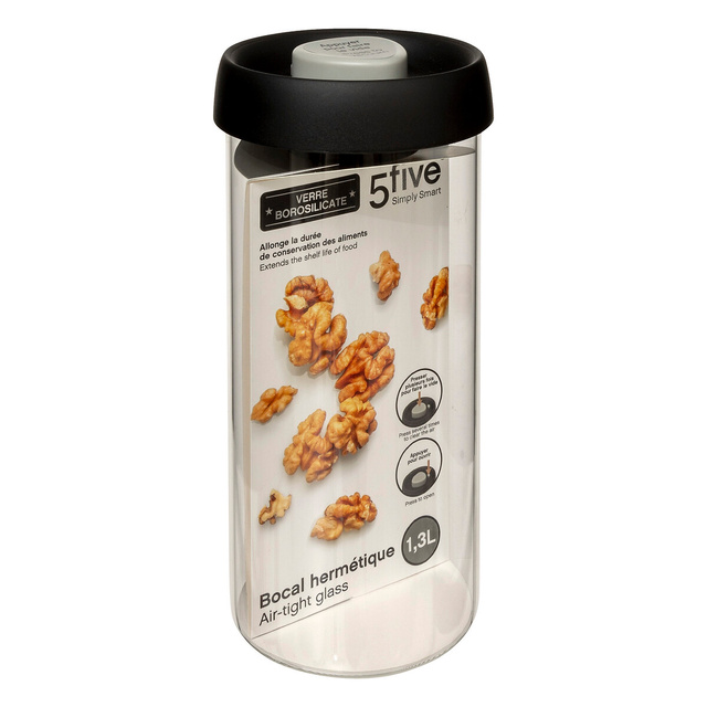 Recipient pentru alimente cu vid, din plastic