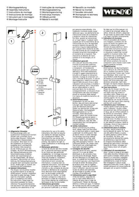Set de dus, cu functie de economisire a apei, WENKO