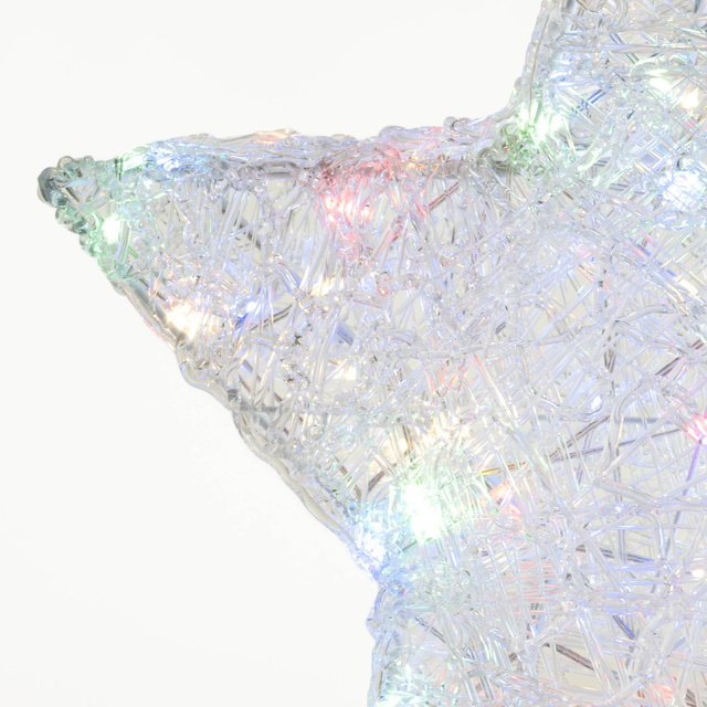 Stea decorativa cu iluminare LED, 50 cm