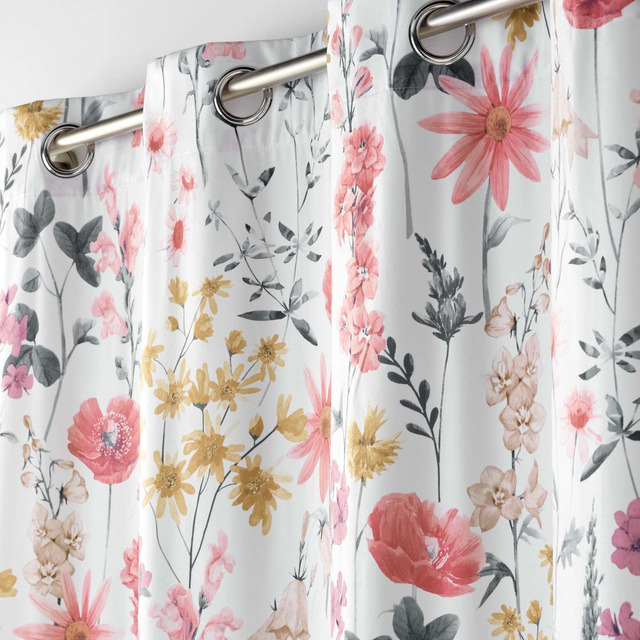 Perdea cu inele FLORABELLA, 140 x 240 cm