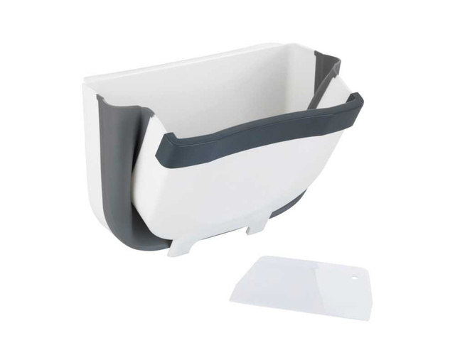 Coș de gunoi pentru ușa dulapului FAGO, 5 L, Alb, WENKO