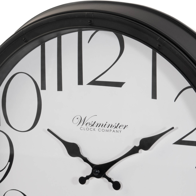 Ceas de perete cu cifre mari, Ø 40 cm