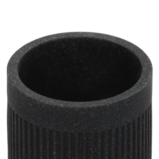 Recipient pentru periuțe de dinți, ONYX, ardezie, Ø 7 cm
