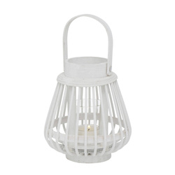 Felinar din bambus Ilvie, 16 cm