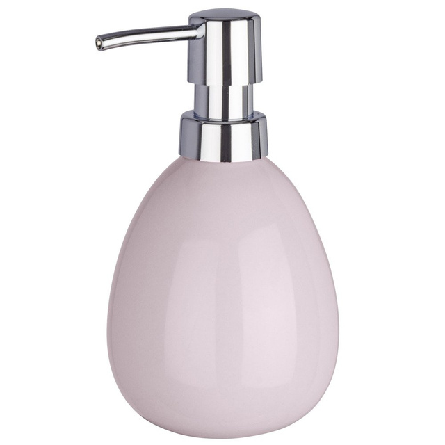 Dispenser sapun lichid Polaris, Roz, 370 ml, Wenko